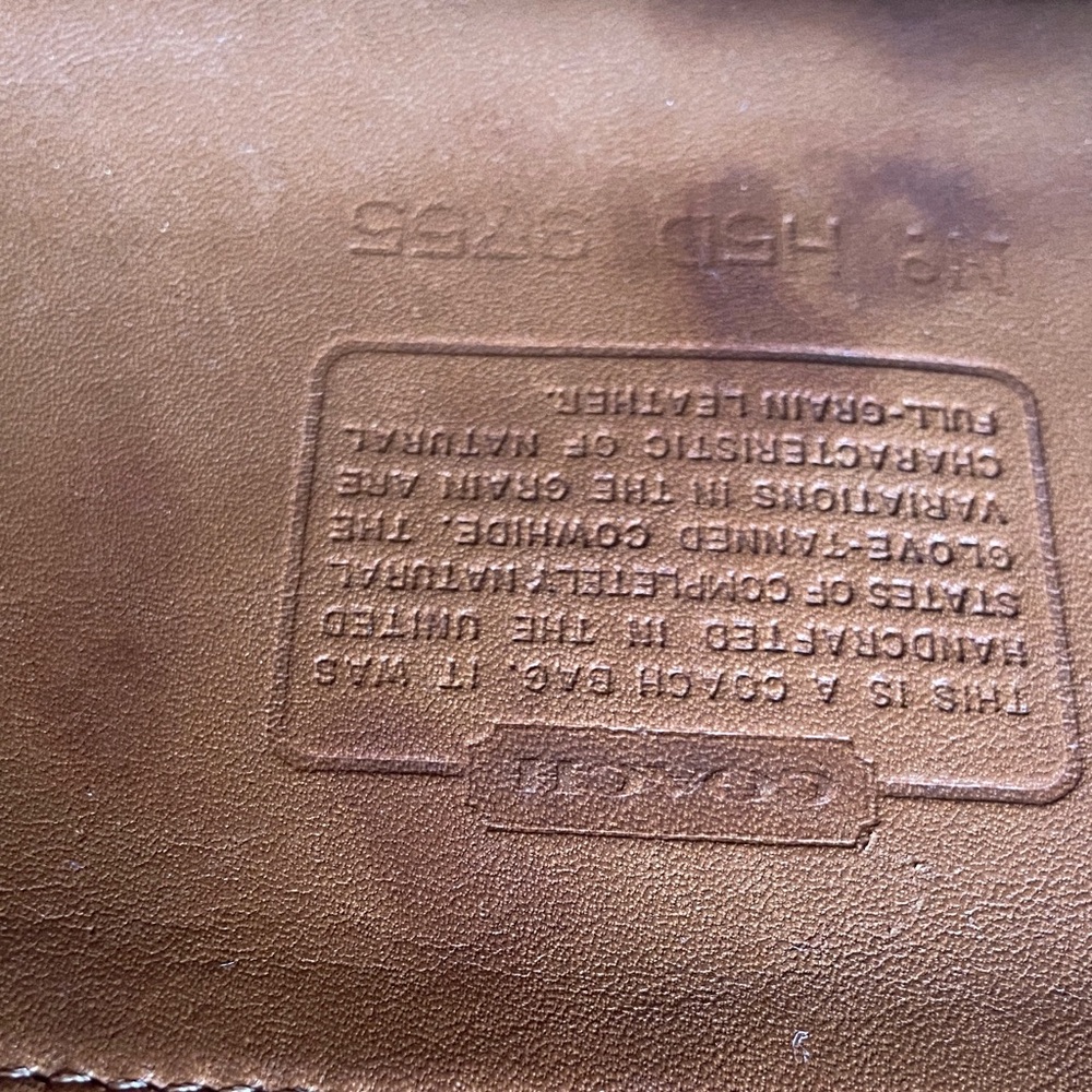 Vintage Coach Pocket purse - Picture 14 of 14